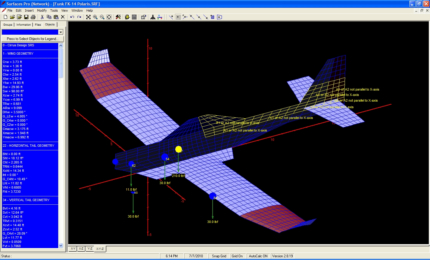 rc model airplane design software